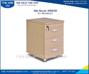 Hộc cố định 3 ngăn kéo  HRH3D