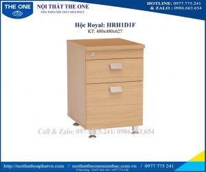 Hộc cố định 2 ngăn kéo HRH1D1F