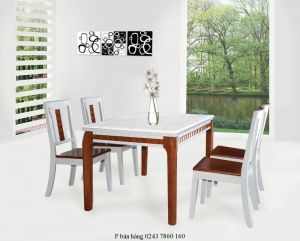 Bộ bàn ghế ăn BA116