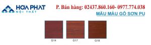 Bảng màu sơn PU
