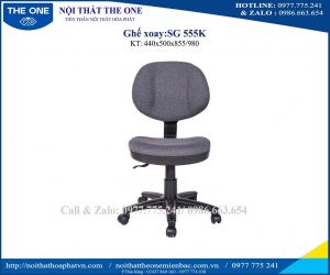 Ghế xoay bọc nỉ SG555K