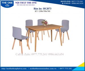 Bộ bàn ghế ăn HGB73