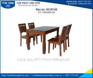 Bộ bàn ghế ăn HGB74B