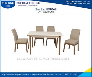 Bộ bàn ghế ăn HGB76B