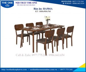 Bộ bàn ghế ăn BA504A