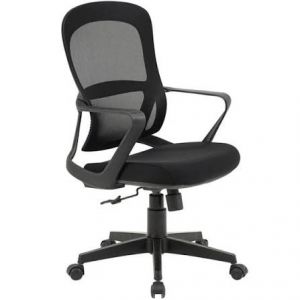 Ghế xoay lưới GL231 nhựa đen