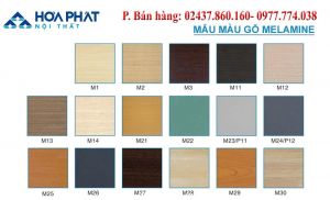 Bảng màu gỗ melamine